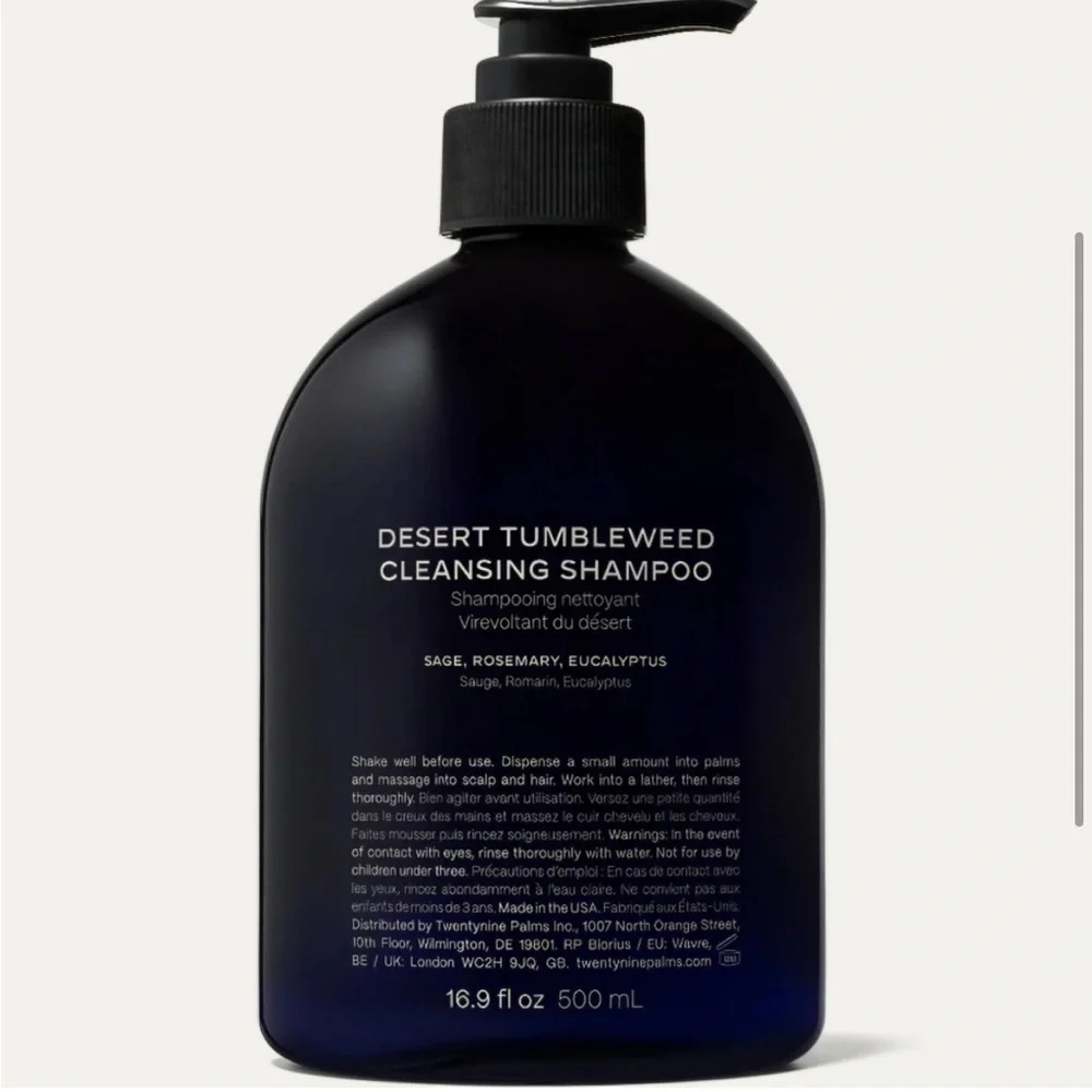 New 29 Palms Desert Tumbleweed Cleansing Shampoo